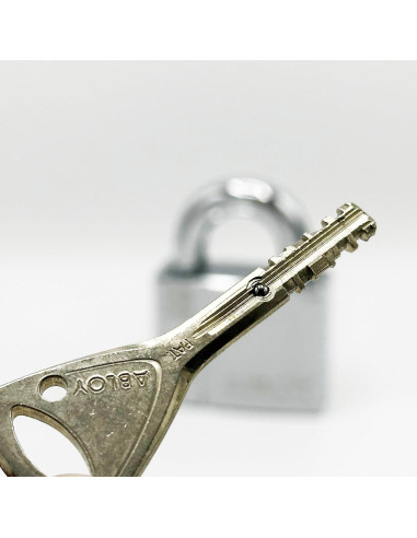 Candado Abloy PL340 PROTEC2 con llave, 5.6x2.5x8.9 cm