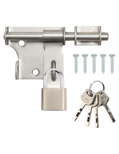 Pestillo de Puerta Alise 30 cm Acero Inoxidable Alta Resistencia