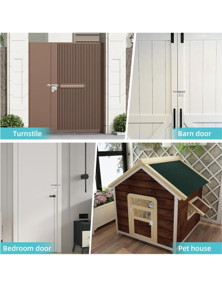 Pestillo de Puerta Alise 30 cm Acero Inoxidable Alta Resistencia