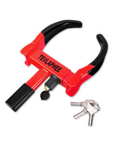 Bloqueo de Rueda Antirrobo Tevlaphee para Autos y Remolques