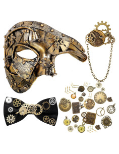 Set de 33 Accesorios Steampunk Aoriher para Disfraces