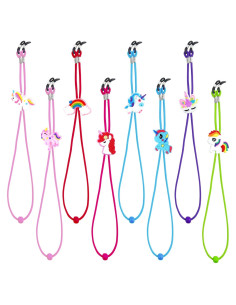 8 Correas Antideslizantes para Gafas Niños Multicolor 31 cm