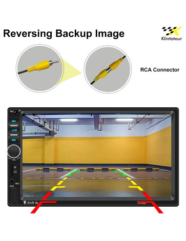 Adaptador de cámara de respaldo Klintotour para Chrysler/Dodge/Jeep