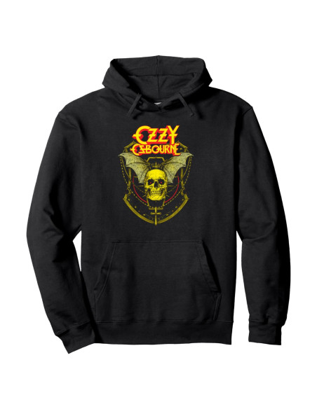 Sudadera con Capucha Ozzy Osbourne Crowned Skull Unisex