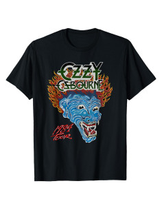 Camiseta Ozzy Osbourne Blue Demon Oficial - Hombre