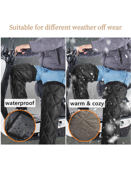 Mangas Térmicas Impermeables HKSICHENGKEJI para Motocicleta
