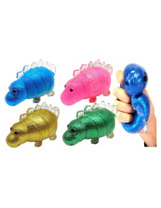 Bola Antiestrés Dinosaurio Squishy JA-RU - 7.62 cm