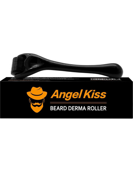 Rodillo Derma Microneedling Angel Kiss 0.25mm para Cara y Barba