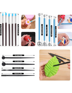 Kit de Herramientas de Arcilla 43PCS JOUTYFOR para Escultura 2