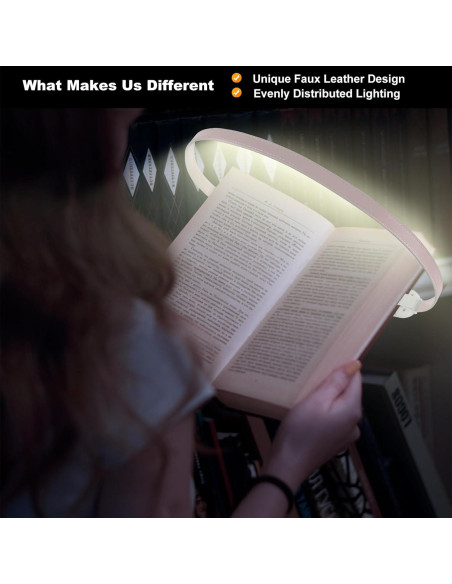 Luz de libro recargable Dongguan Kuke 12 LED 4 colores