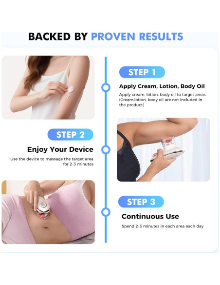 REDLOOK Escultor Corporal 3-en-1 - Masajeador Anticelulitis