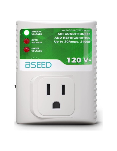 Protector de Sobretensión BSEED 20A 2400W para Electrodomésticos