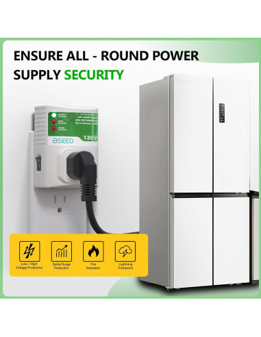 Protector de Sobretensión BSEED 20A 2400W para Electrodomésticos