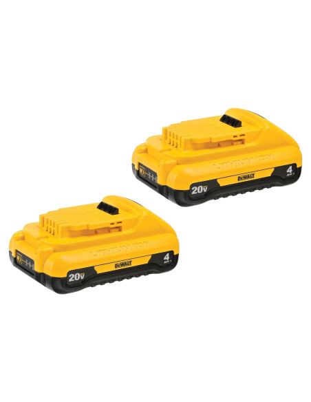 Batería de Litio Ión 4Ah 20V DEWALT DCB240-2 2-Pack