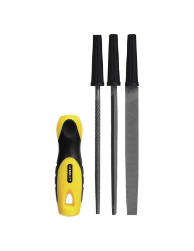 Set de Archivos Stanley 22-319 con Mango Intercambiable
