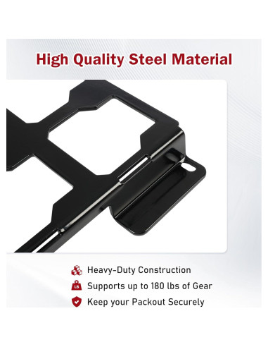 Placa de Montaje ELITEWILL 1.5 para Milwaukee Packout - Negro