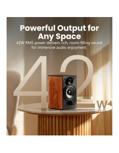 Altavoces Edifier R1380DB 2.0 Activos Bluetooth 42W RMS Madera 2