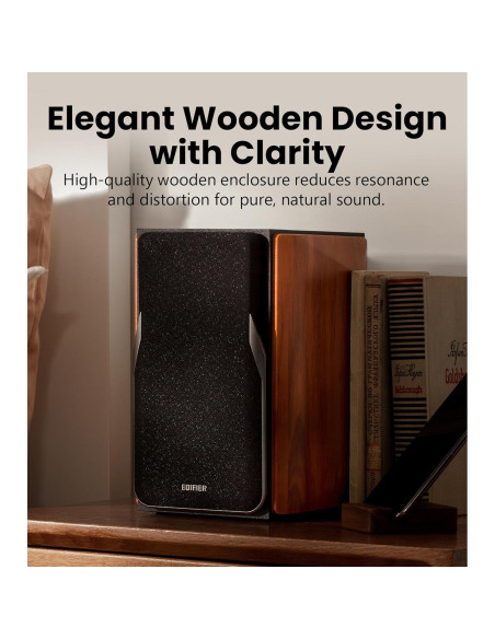 Altavoces Edifier R1380DB 2.0 Activos Bluetooth 42W RMS Madera
