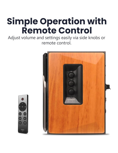 Altavoces Edifier R1380DB 2.0 Activos Bluetooth 42W RMS Madera