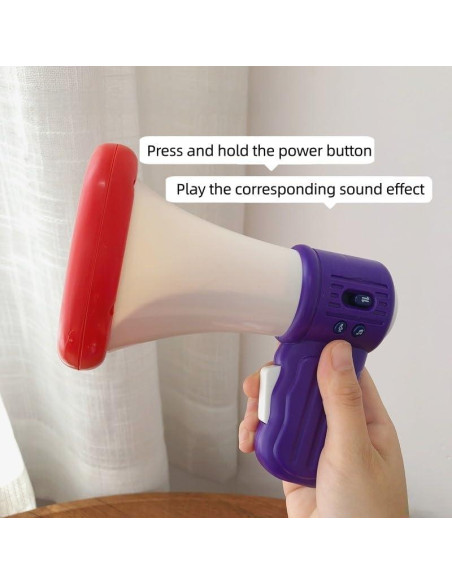 Juguete Cambiador de Voz HEEPDD con 3 Efectos de Sonido