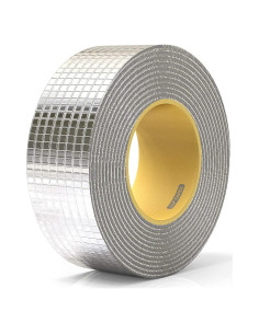 Cinta Butílica de Aluminio LLPT 5cm x 5m Impermeable para Techos