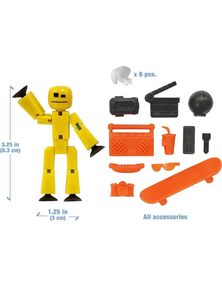 Stikbot Chef Zing Paquete B - 2 Figuras y Accesorios