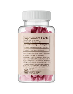 Extracto de Arándano Like Mine 100 Cápsulas Puras Sin Aditivos 2