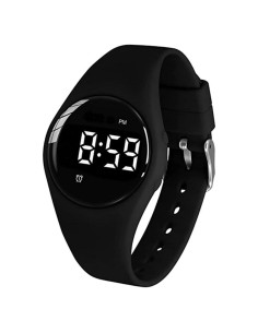 Reloj de Alarma Vibrante e-vibra Negro Impermeable 30m