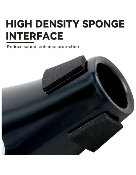 Sordina para Trompeta ROWELL ABS Negra con Esponja Densa