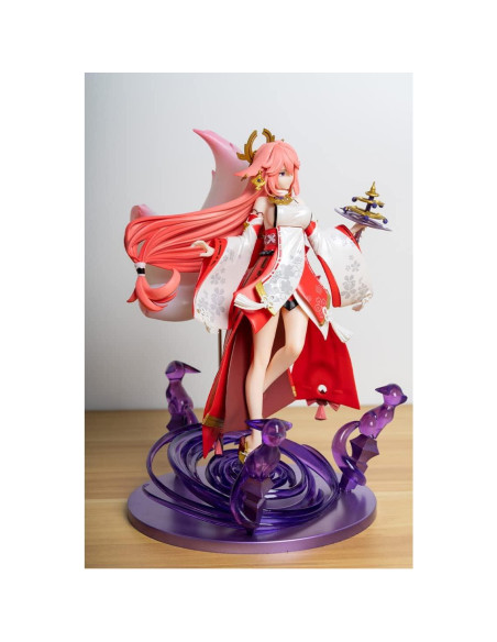 Figura Yae Miko 1/7 PVC 24CM Genshin Impact RZAHUAHU