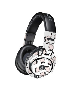 Piel de Vinilo Gatos Lluviosos para Auriculares ATH-M40x