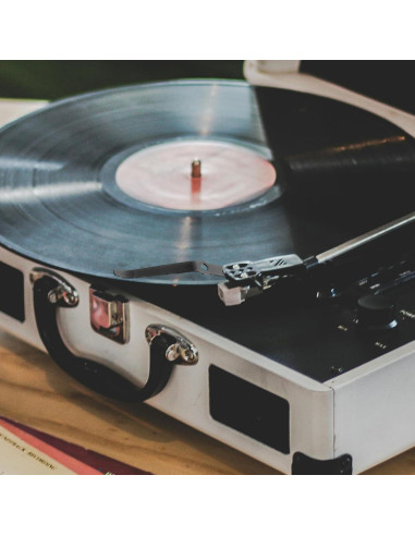 Brazo de Tono de Metal VICASKY para Tocadiscos - Negro