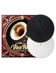 Alfombrillas de Fieltro para Tocadiscos 30 cm - Antiestáticas y Amortiguadoras