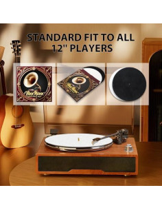 Alfombrillas de Fieltro para Tocadiscos 30 cm - Antiestáticas y Amortiguadoras 2