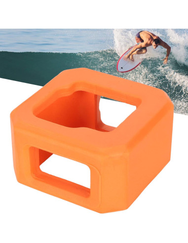 Flotador para cámara GoPro Hero 11 Mini - Estuche naranja