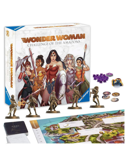 Juego de Estrategia Mujer Maravilla Ravensburger 10+ 1.24 kg