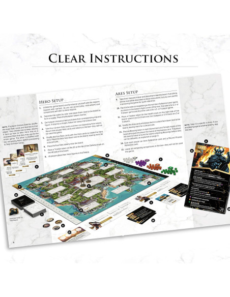 Juego de Estrategia Mujer Maravilla Ravensburger 10+ 1.24 kg