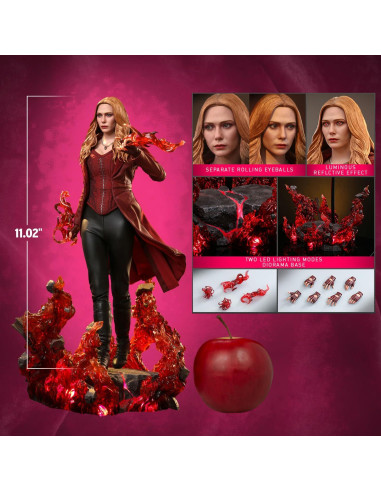 Figura de acción Hot Toys Scarlet Witch 28 cm Marvel