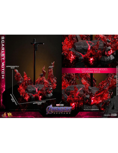 Figura de acción Hot Toys Scarlet Witch 28 cm Marvel