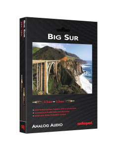 Interconector analógico 3.5mm AudioQuest Big Sur 1m 2