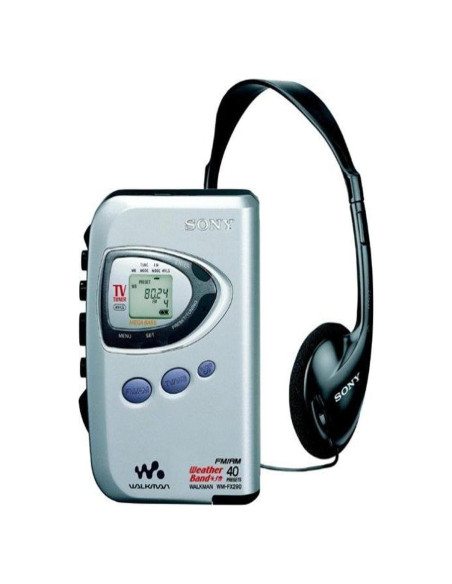 Reproductor de casetes Sony WM-FX290 con sintonizador FM/AM/TV
