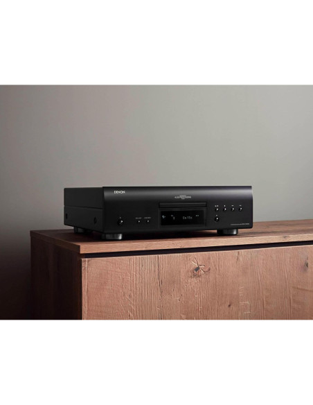 Reproductor SACD Denon DCD-1700NE, Audio 192 kHz/32 bits, Negro