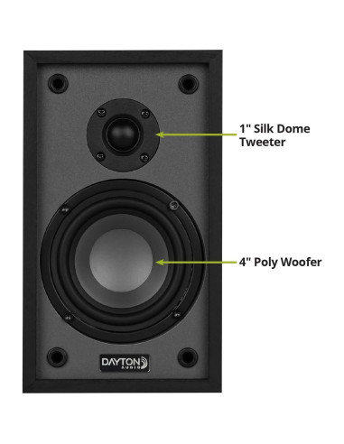 Altavoces de Estantería Dayton Audio Classic B40 - 4" Graves