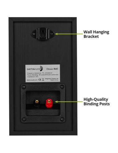 Altavoces de Estantería Dayton Audio Classic B40 - 4" Graves