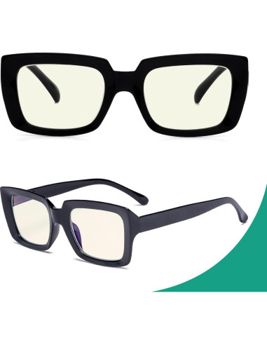 Gafas de Computadora Eyekepper UV420 Cuadradas para Mujeres
