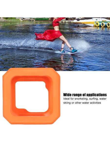 Flotador para cámara GoPro Hero 11 Mini - Estuche naranja