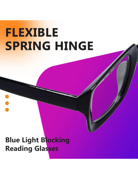 Gafas de Computadora Eyekepper UV420 Cuadradas para Mujeres