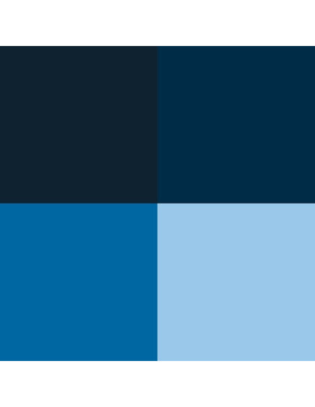 Set de Pintura Acrílica Vallejo Azul - 4 Botellas 18 ml