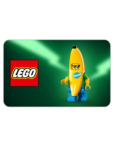 Tarjeta de Regalo LEGO - Diseño Chico Banana - 15 USD
