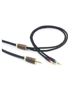 Cable Balanceado NewFantasia 2.5mm TRRS a Doble 3.5mm